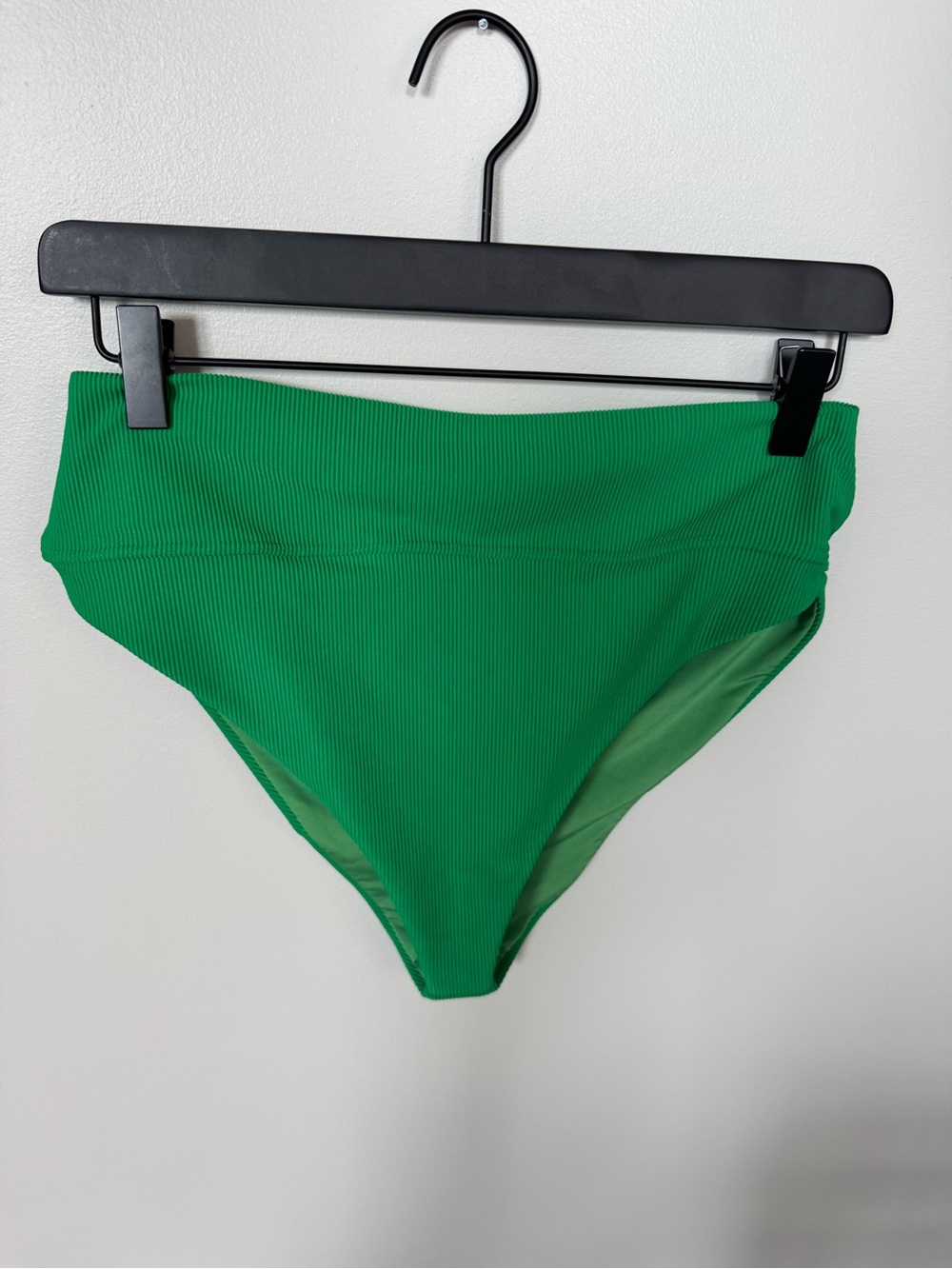 Beach Riot Ribbed High-Waist Green Bikini Bottom - Picture 3 of 5